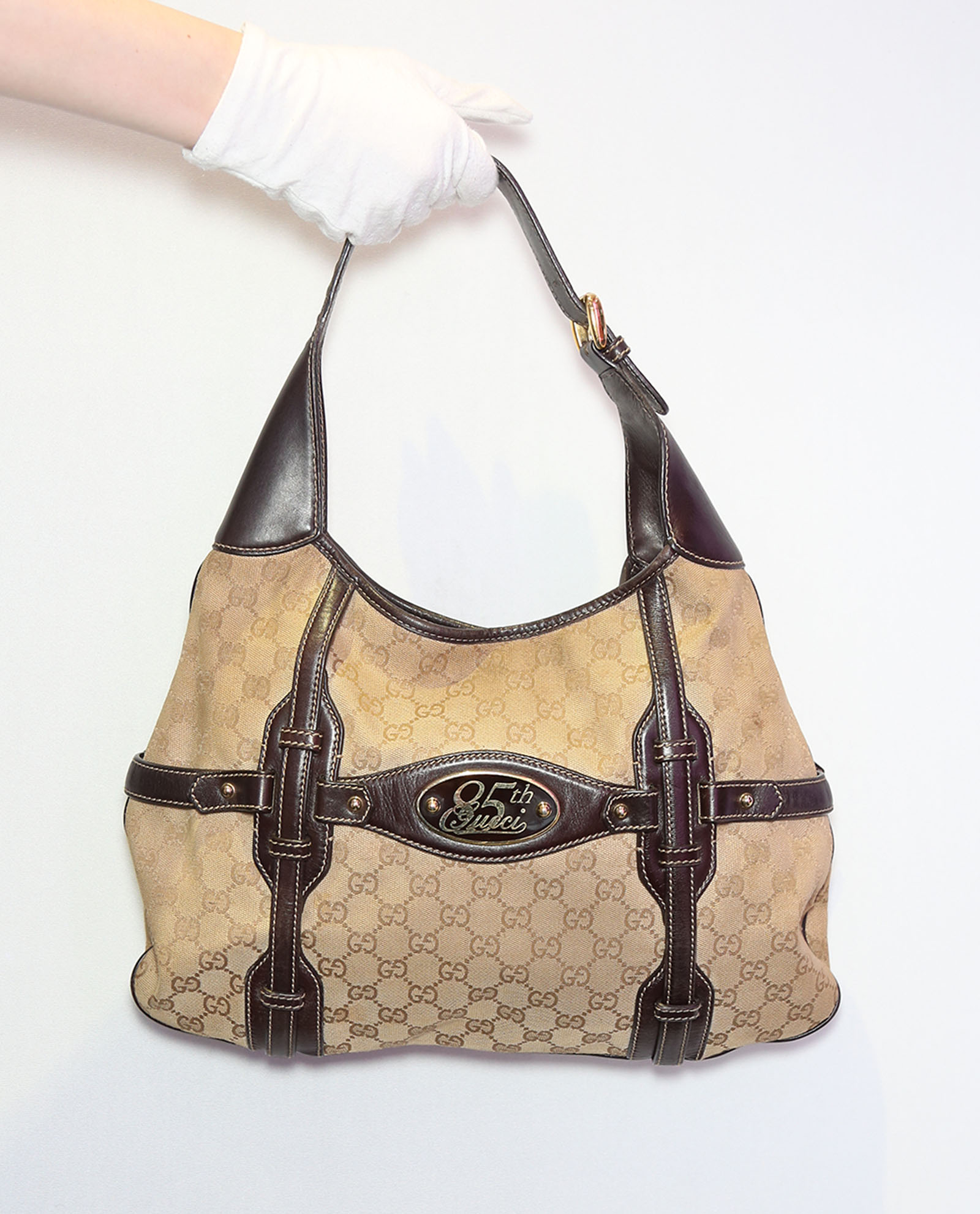 85th Anniversary Bridle Bit Hobo Gucci Designer Exchange Buy Sell Exchange